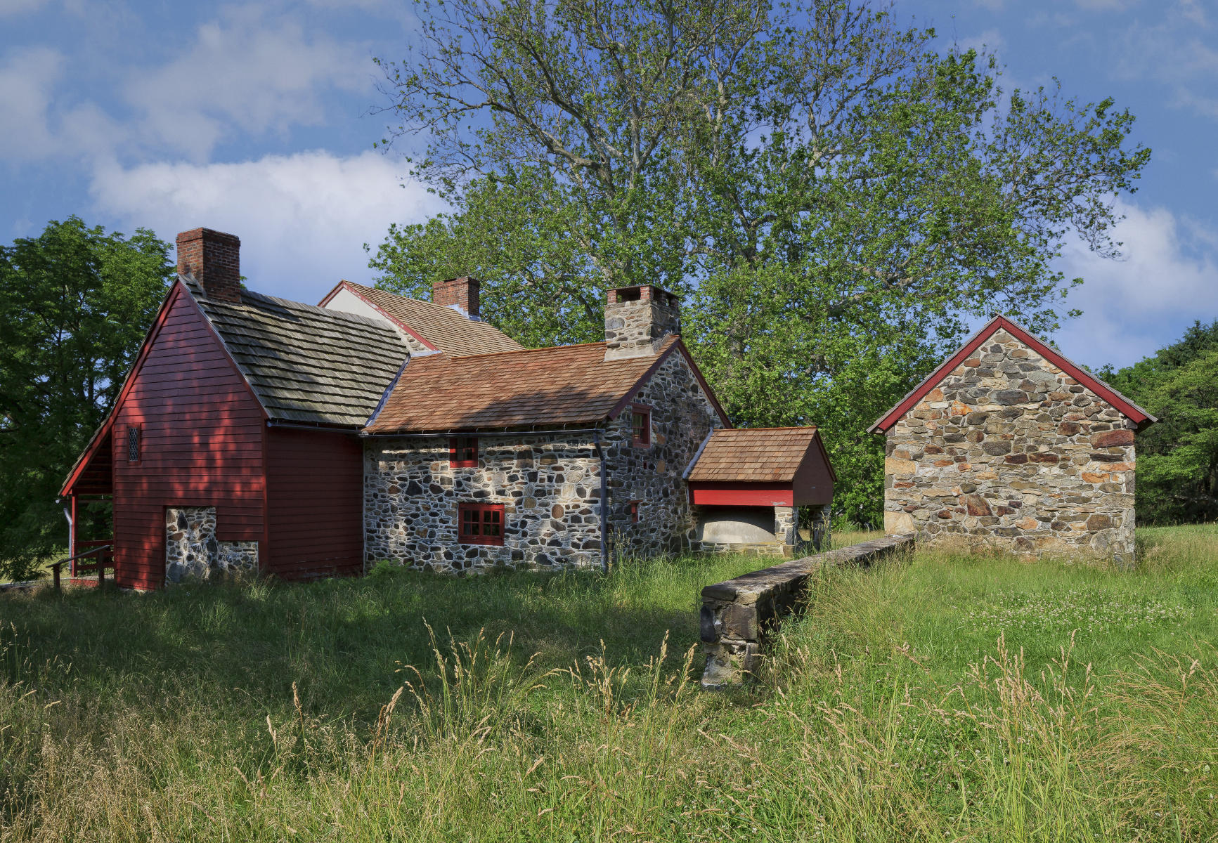 Lafayette's Headquarters at the Battle of Brandywine, Chadds Ford PA : Historical : Architectural Photography | David Miller | David R. Miller | Photography | American | Architectural | Architects | Construction | Contractors | Nationwide | Landscape | Designers | Goggle | Revolutionary War | Fine Art | Stock