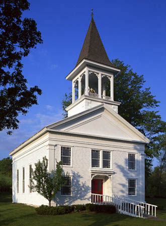 1800's United Methodist Church ... Barnerville, New York