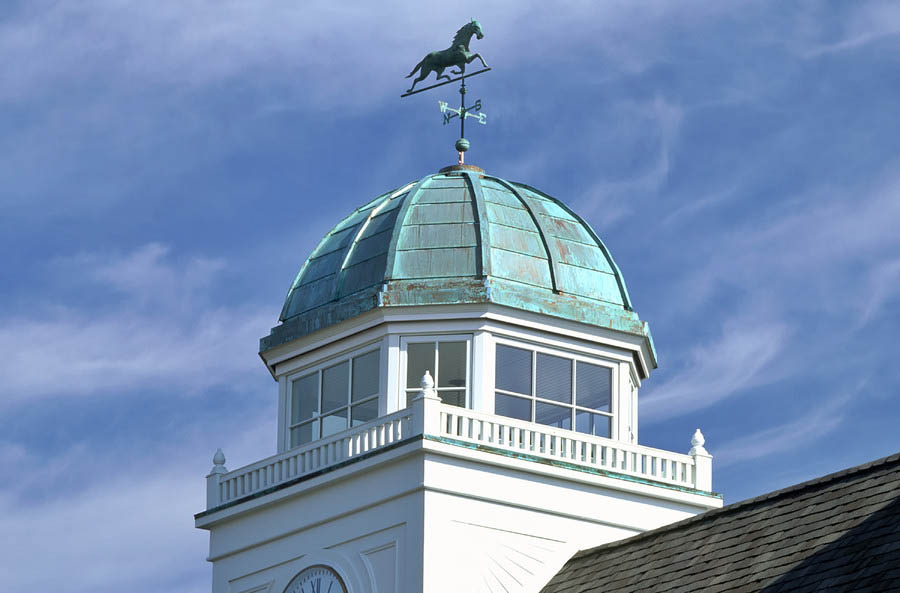 Custom Copper Clock Dome ...  Saratoga Springs, N.Y.